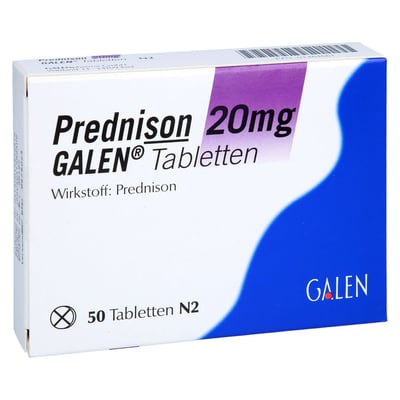 Prednison 20 mg GALEN