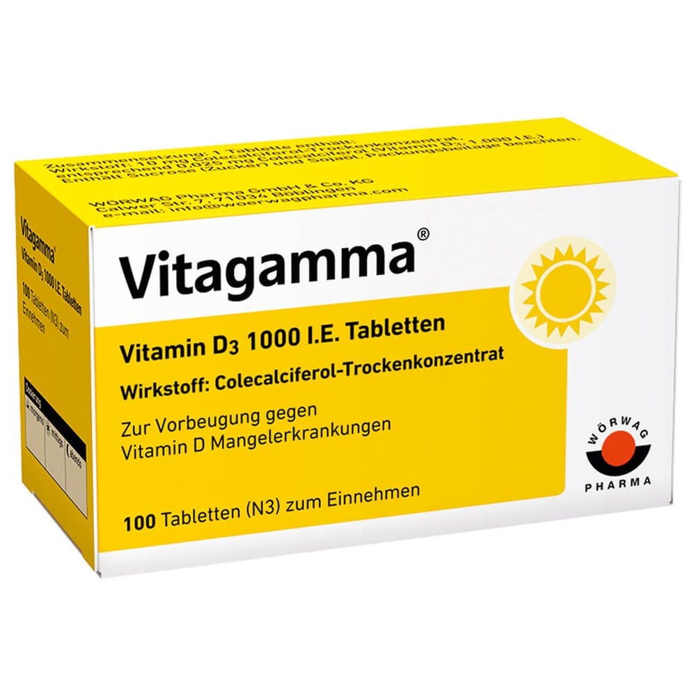 Vitagamma Vitamin D3 1000 I.E.