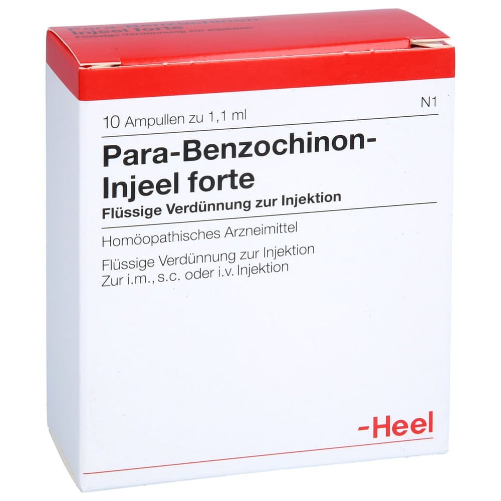 Para Benzochinon Injeel forte Ampullen