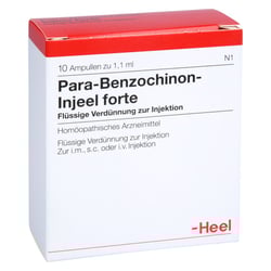 Para Benzochinon Injeel forte Ampullen