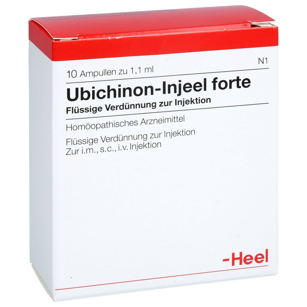 Ubichinon Injeel forte Ampullen