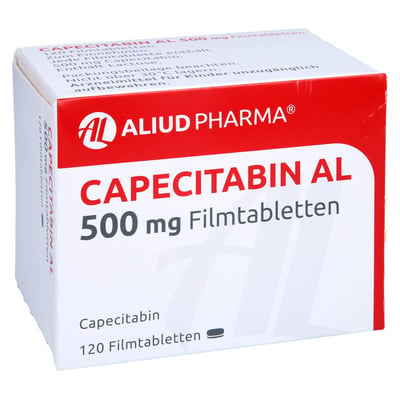 Capecitabin AL 500 mg Produktbild 1