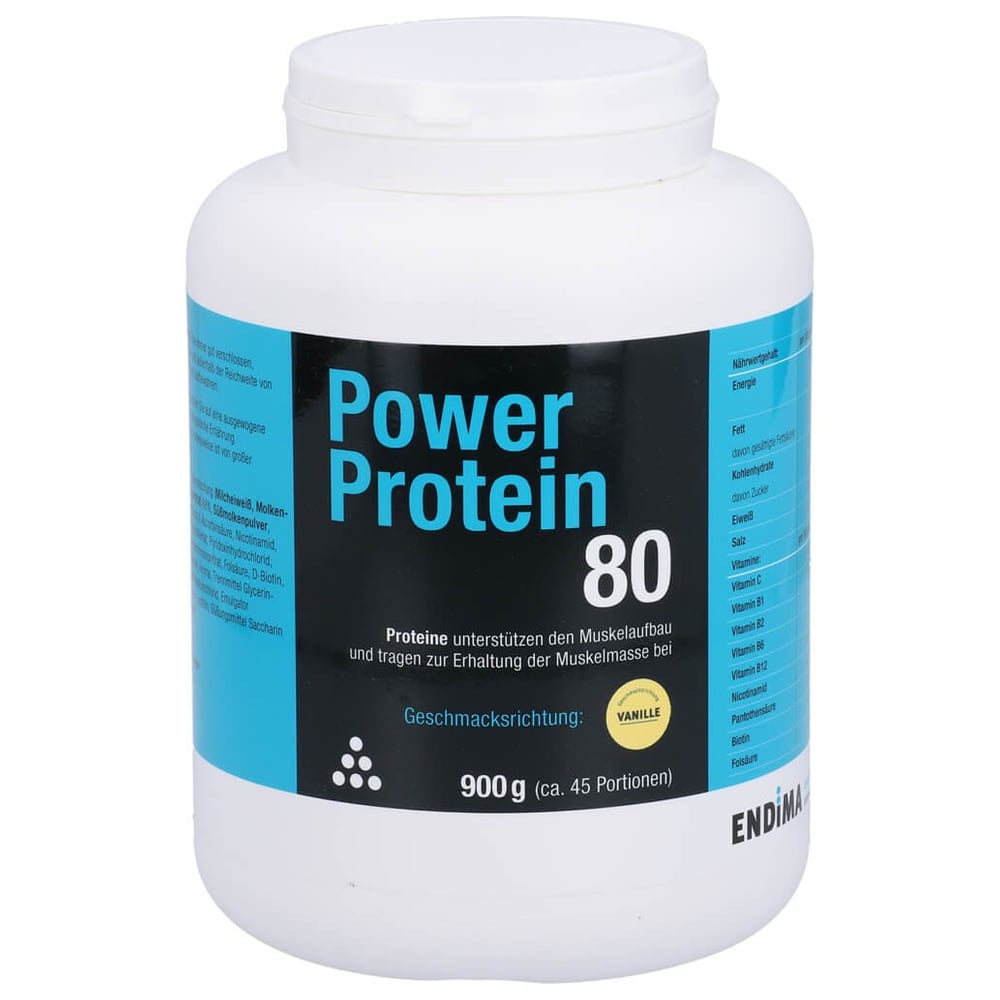 Power Protein 80 Vanille Pulver