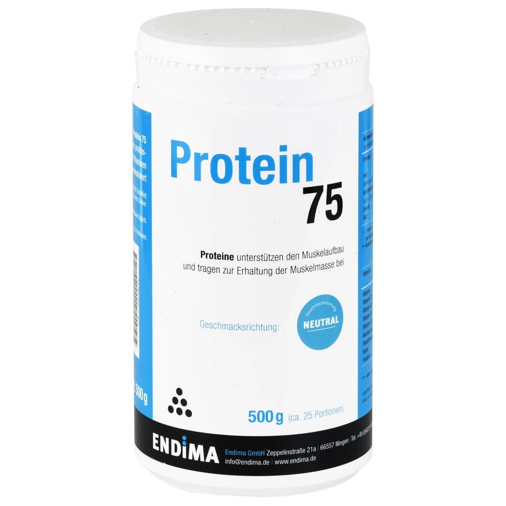 Protein 75 neutral Pulver