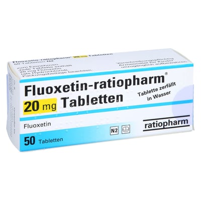 Fluoxetin-ratiopharm 20 mg