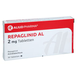 Repaglinid AL 2 mg
