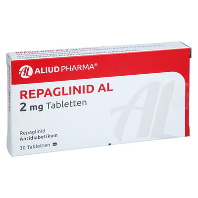 Repaglinid AL 2 mg Produktbild 1