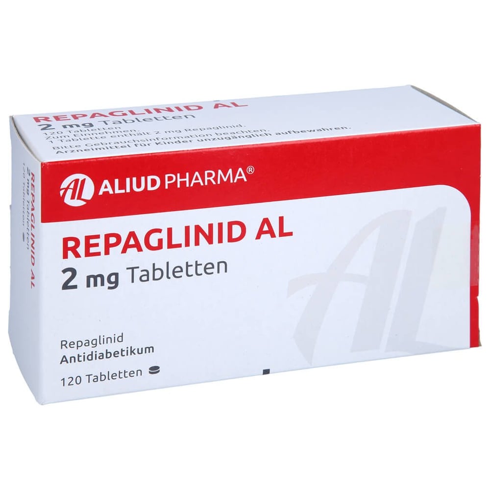 Repaglinid AL 2 mg