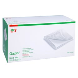 Gazin Mullkomp.5x5 cm steril 12fach