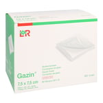 Gazin Mullkompresse 7,5x7,5 cm steril 12fach Produktbild 1