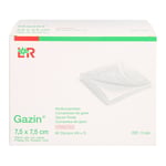 Gazin Mullkompresse 7,5x7,5 cm steril 12fach Produktbild 2
