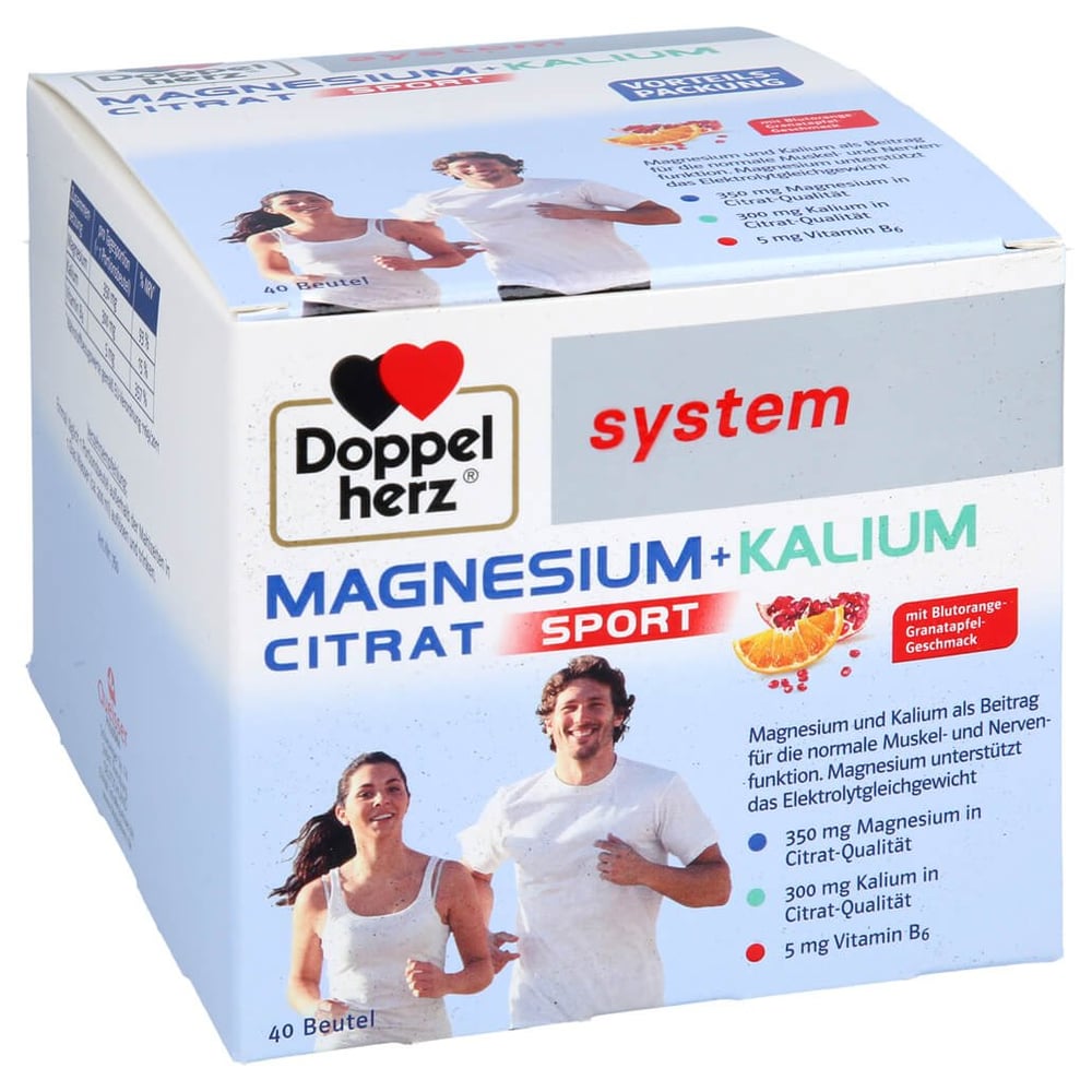 Doppelherz Magnesium + Kalium Citrat system