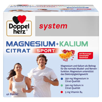 Doppelherz Magnesium + Kalium Citrat system