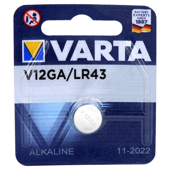 Batterie Knopfzelle 1.5V LR43/AG12