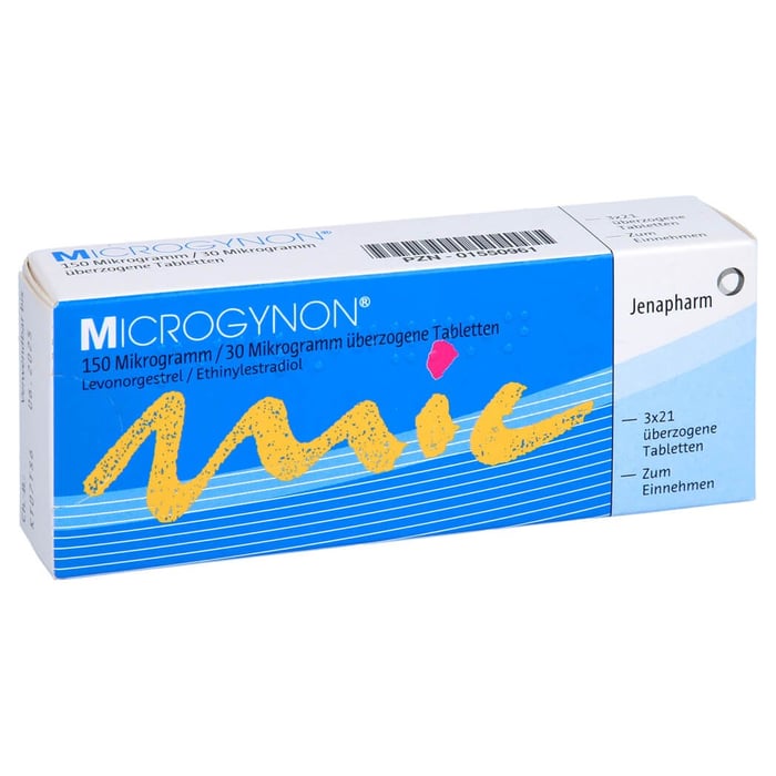 Microgynon 150 Mikrogramm/30 Mikrogramm
