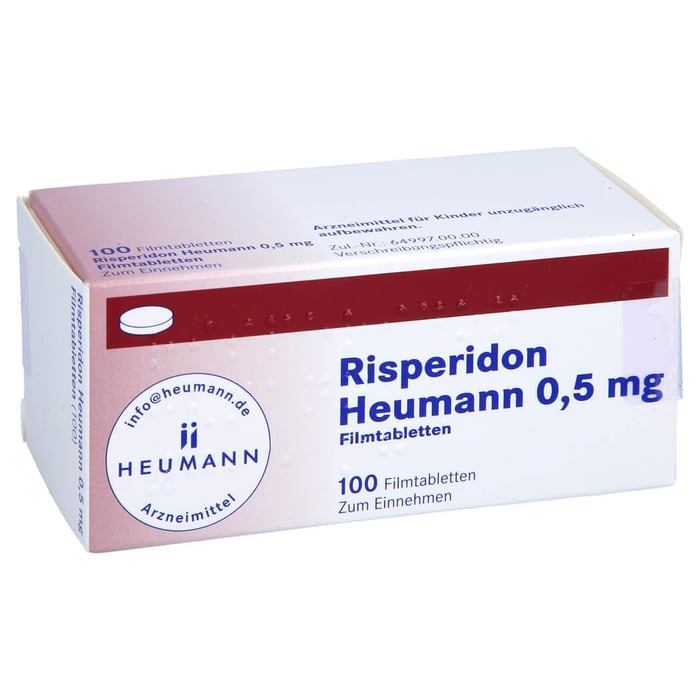 Risperidon Heumann 0,5mg