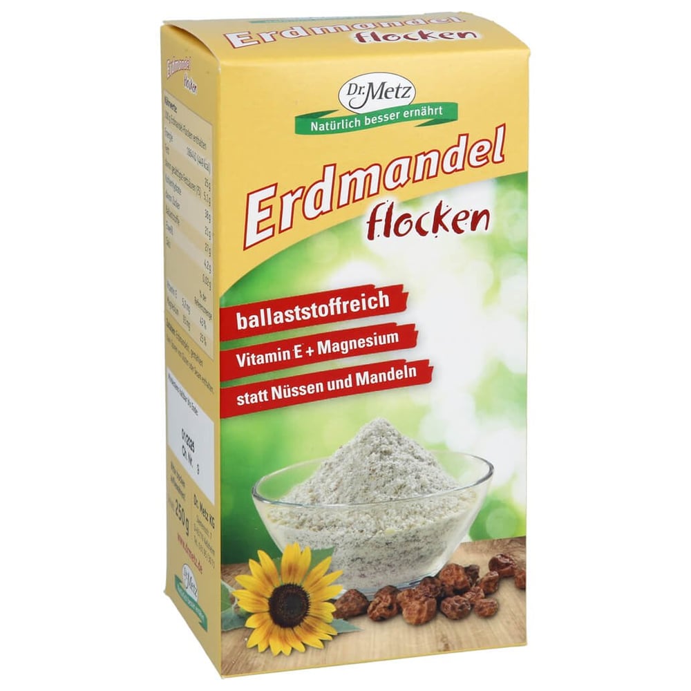 Erdmandel Flocken Pulver
