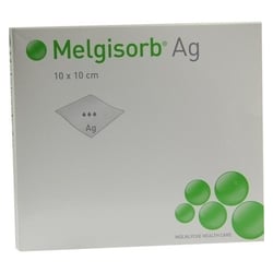 Melgisorb Ag 10x10 cm