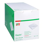 Gazin Mullkompresse 7,5x7,5 cm 8fach steril Produktbild 1