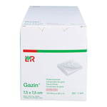 Gazin Mullkompresse 7,5x7,5 cm 8fach steril Produktbild 2