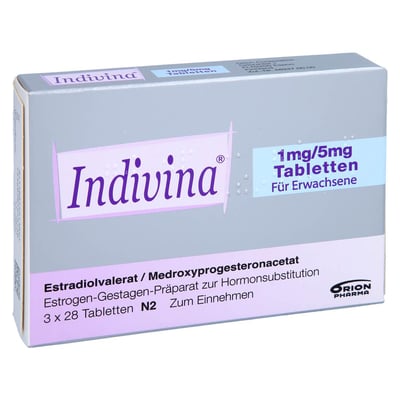 Indivina 1 mg/5 mg