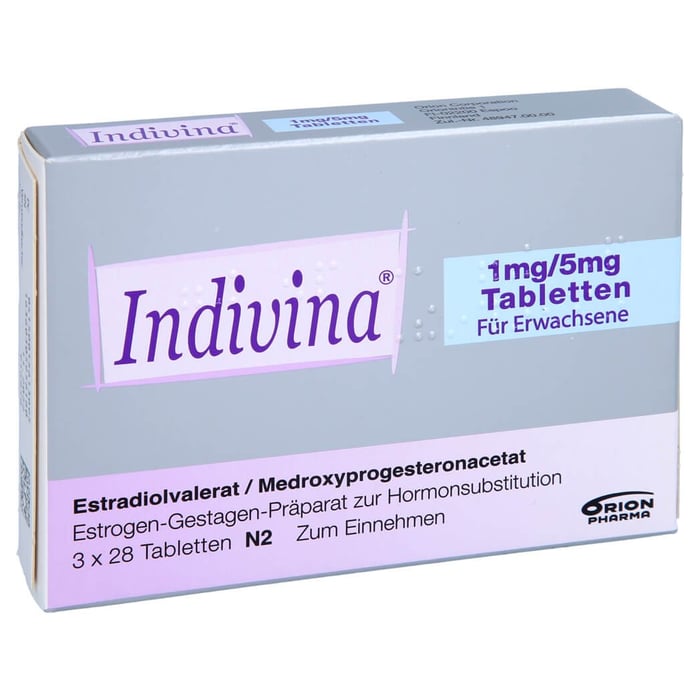 Indivina 1mg/5mg