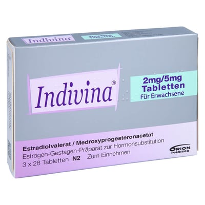 Indivina 2 mg/5 mg