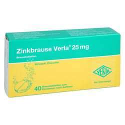 Zinkbrause Verla 25 mg