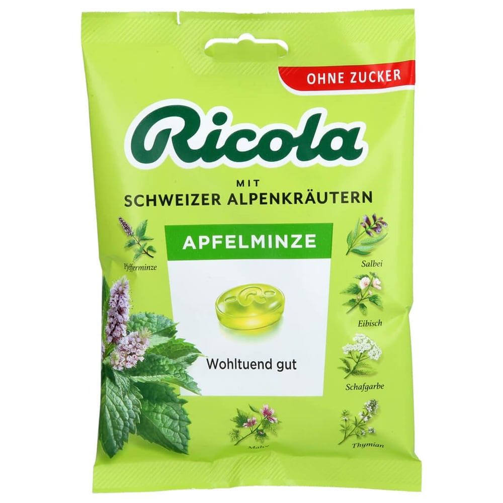 Ricola oZ Apfelminze