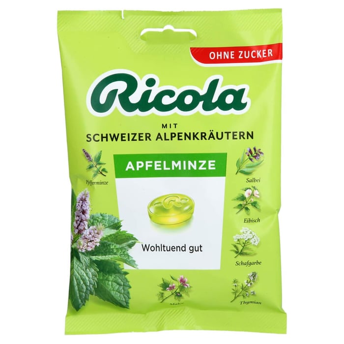 Ricola oZ Apfelminze