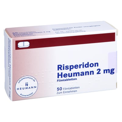Risperidon Heumann 2 mg