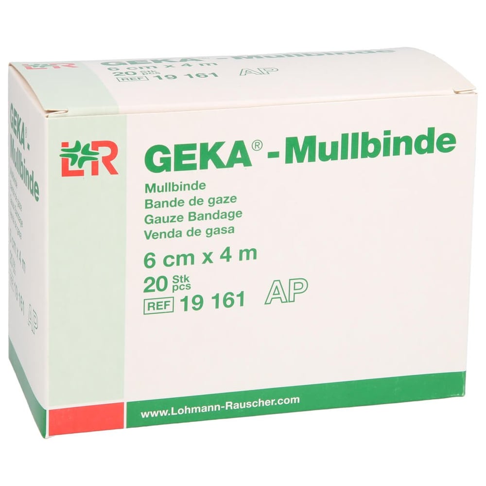 Mullbinde Geka 6cmx4m lose