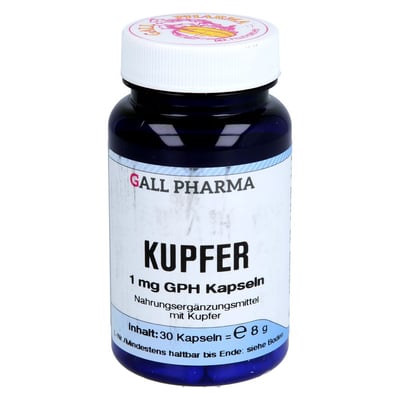 Kupfer 1 mg GPH Kapseln Produktbild 1
