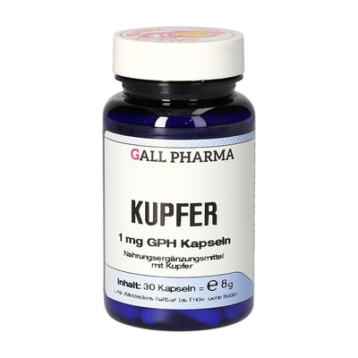 Kupfer 1 mg GPH Kapseln Produktbild 1