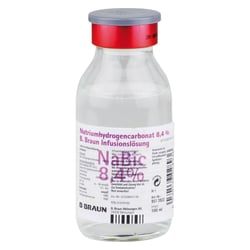 Natriumhydrogencarbonat 8.4% B. Braun Glas