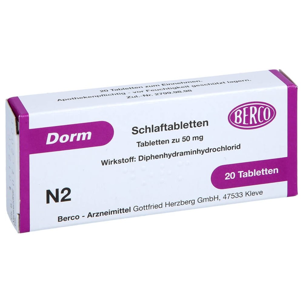 Dorm Schlaftabletten