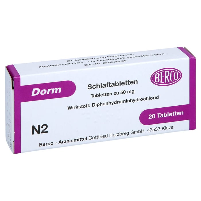 Dorm Schlaftabletten