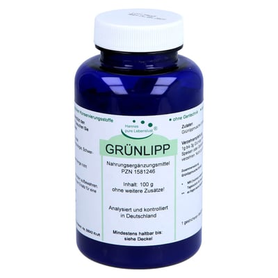 Grünlipp Muschel Pulver