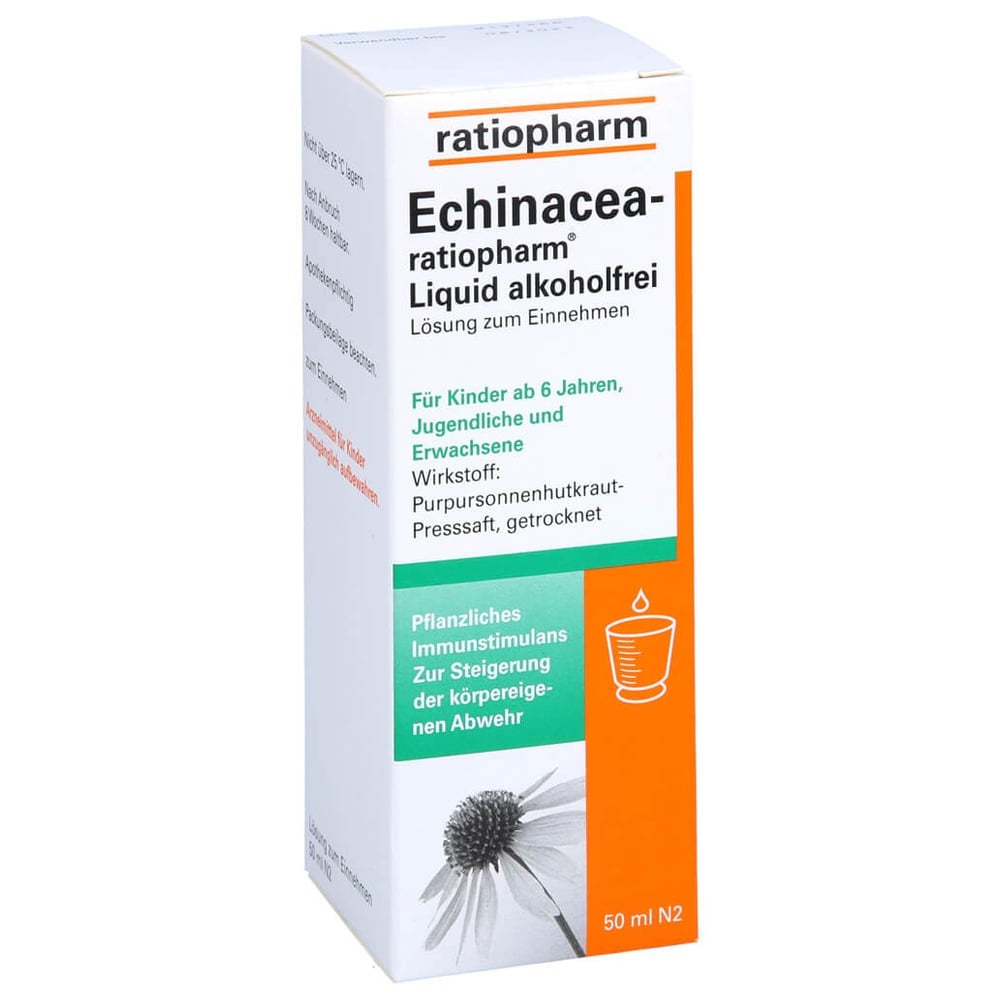 Echinacea-ratiopharm Liquid alkoholfrei