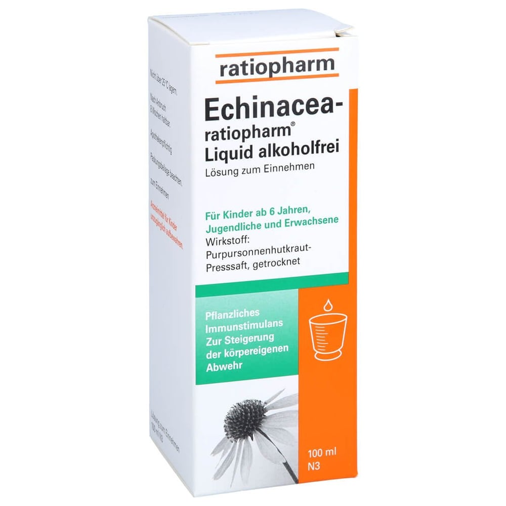 Echinacea-ratiopharm Liquid alkoholfrei