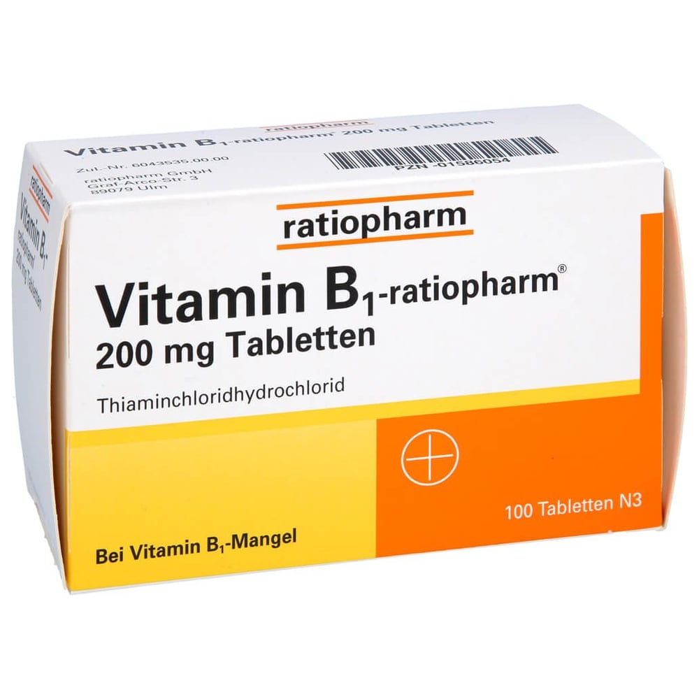 Vitamin B1-ratiopharm 200 mg