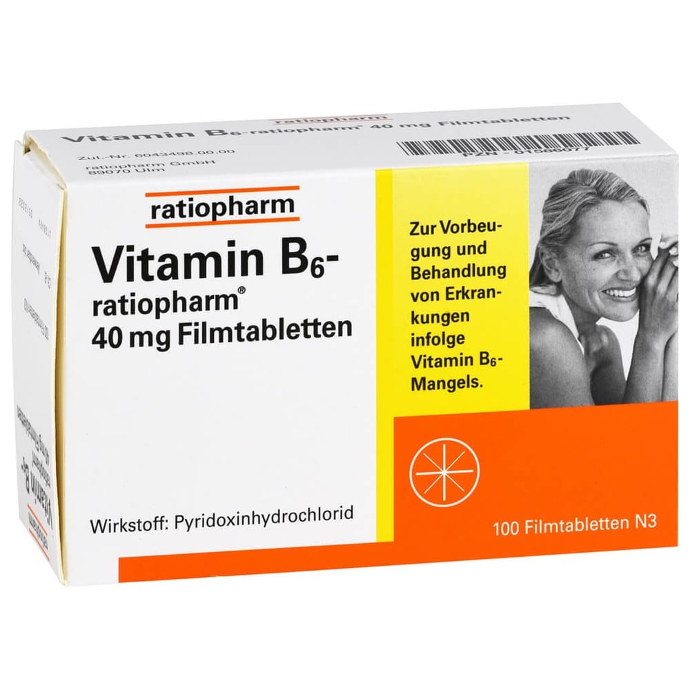 Vitamin B6-ratiopharm 40 mg