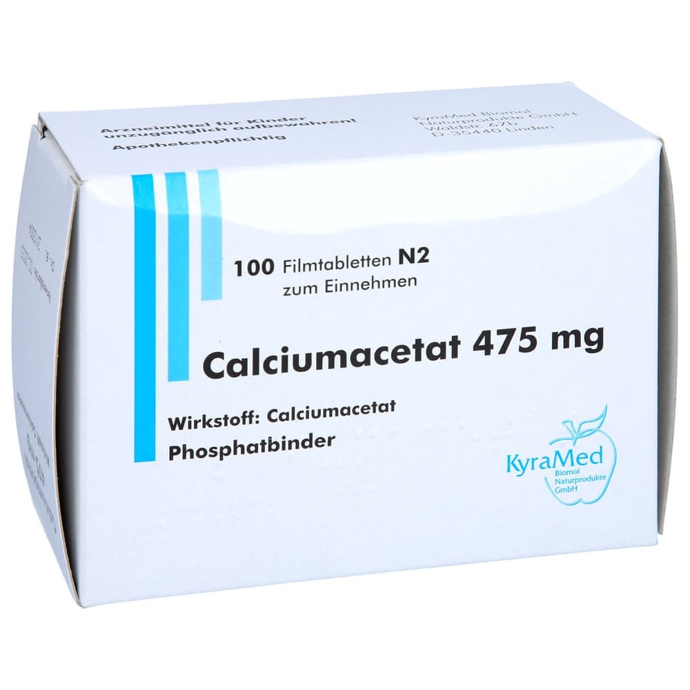 Calciumacetat 475mg