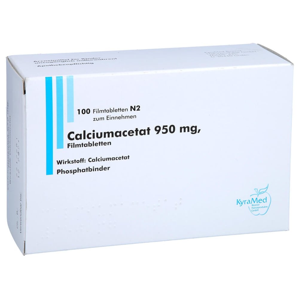 Calciumacetat 950mg