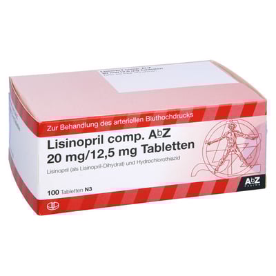 Lisinopril comp. AbZ 20 mg/12,5 mg
