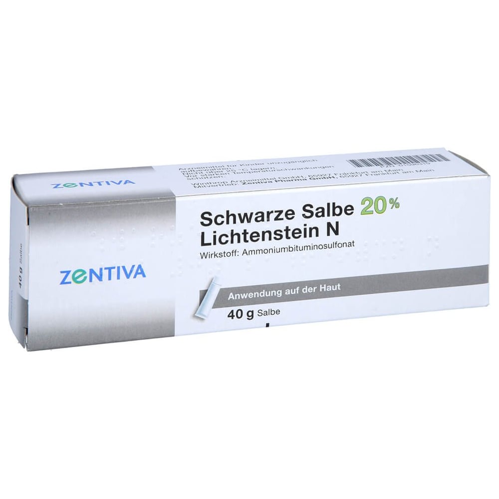 Schwarze Salbe 20 % Lichtenstein N