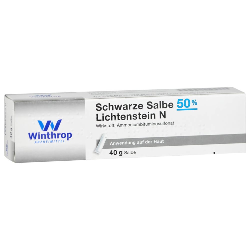 Schwarze Salbe 50 % Lichtenstein N