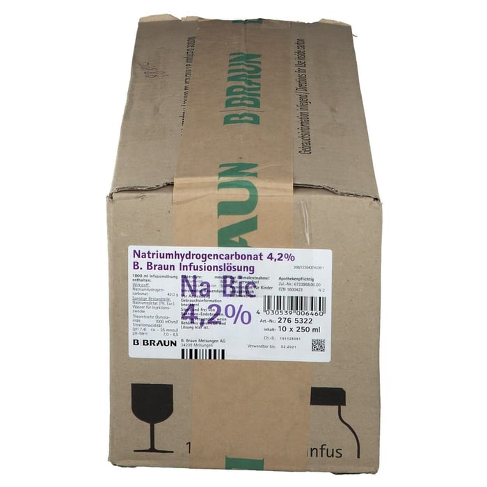 Natriumhydrogencarbonat 4,2% Infusionslösung