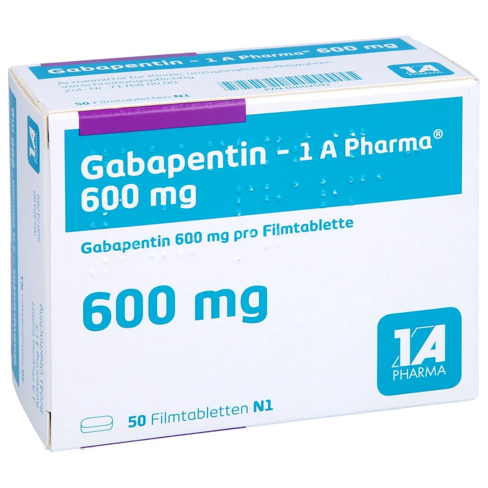 Gabapentin - 1A Pharma 600mg Filmtablette