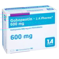 Gabapentin - 1A Pharma 600mg Filmtablette